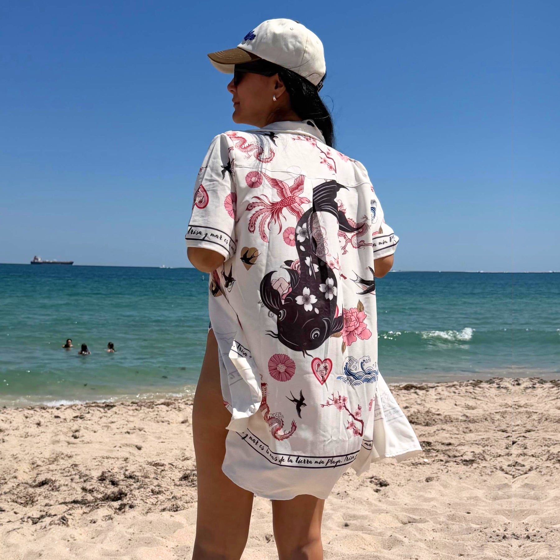 SET KARASU NIGHTGOWN AND SWIMSUIT