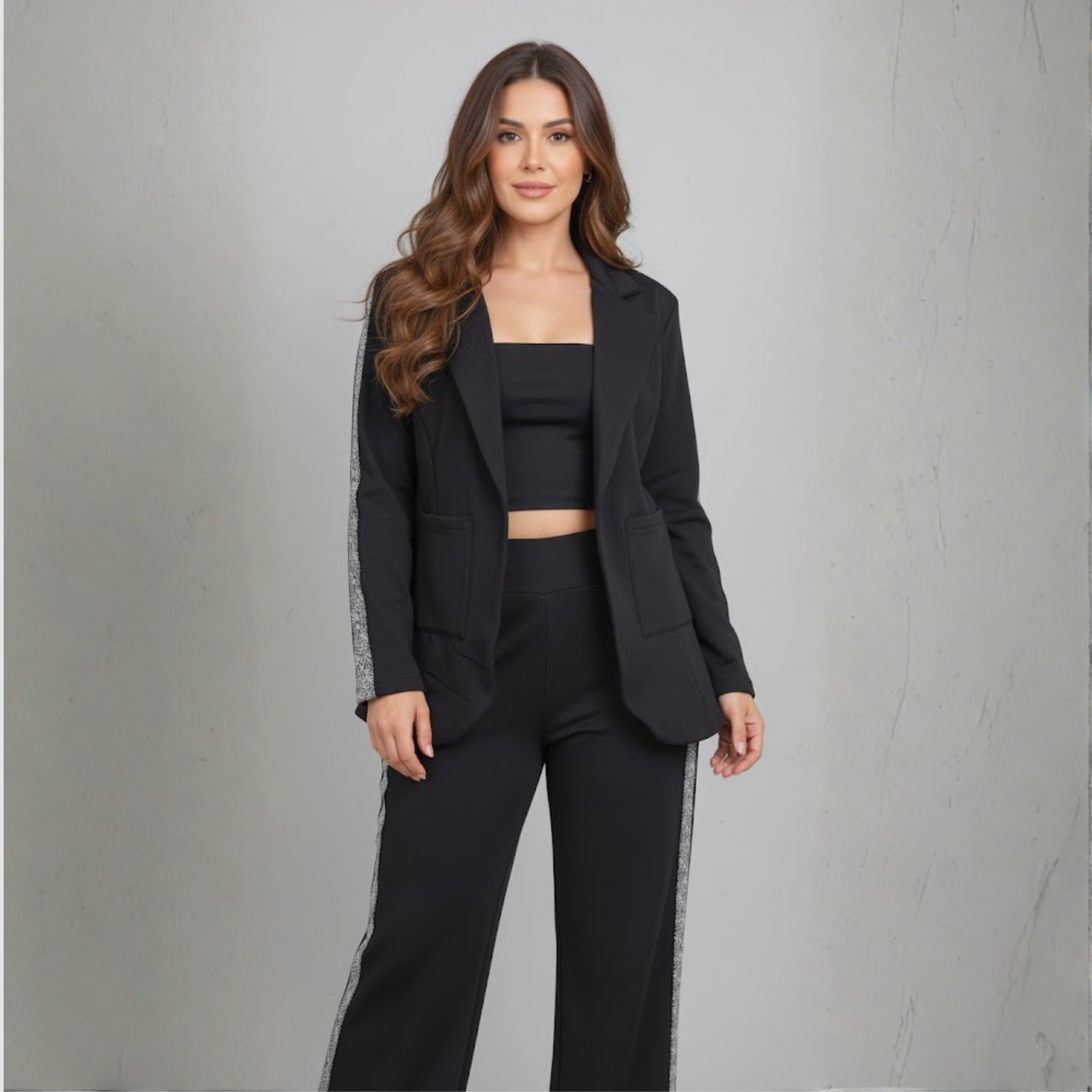 CASUAL-CHIC BLAZER SET