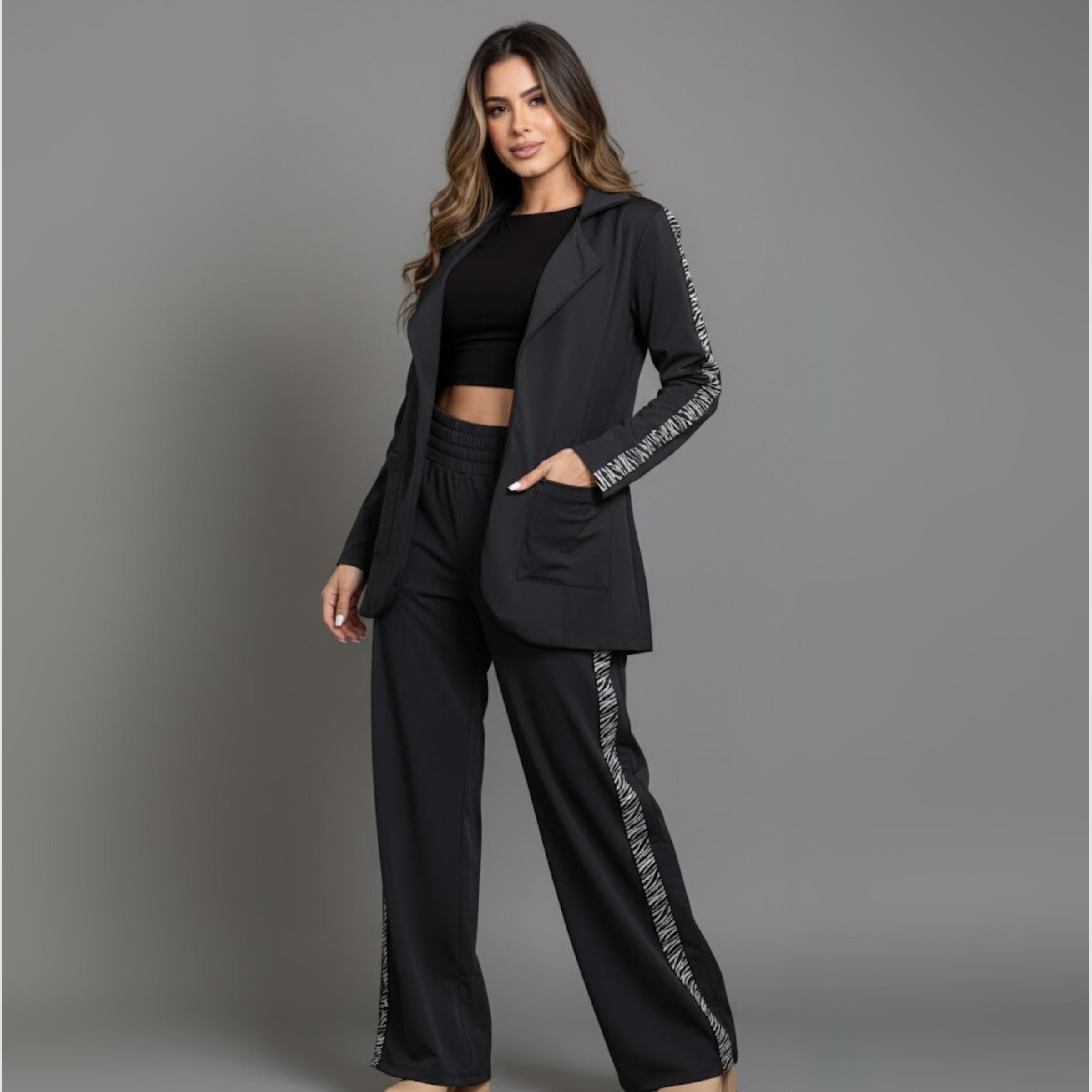 CASUAL-CHIC BLAZER SET
