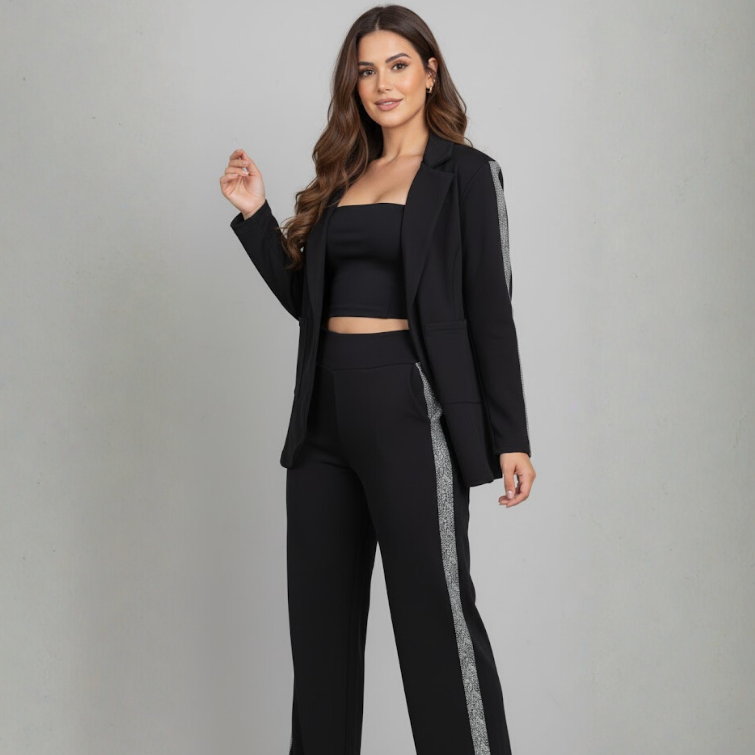 CASUAL-CHIC BLAZER SET