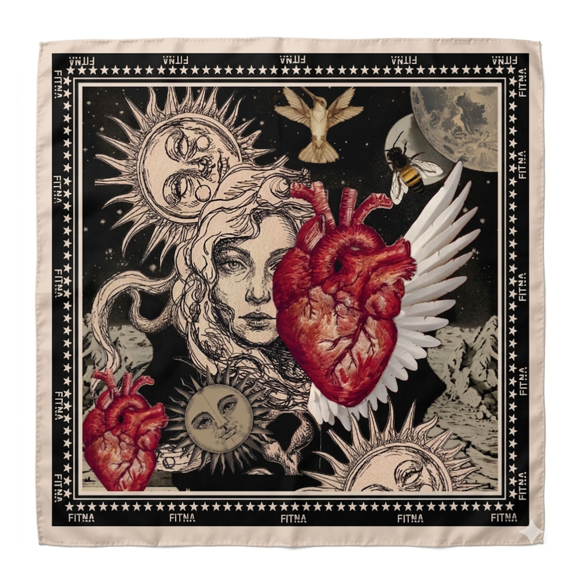 LUNATICA BODYSUIT AND SCARF