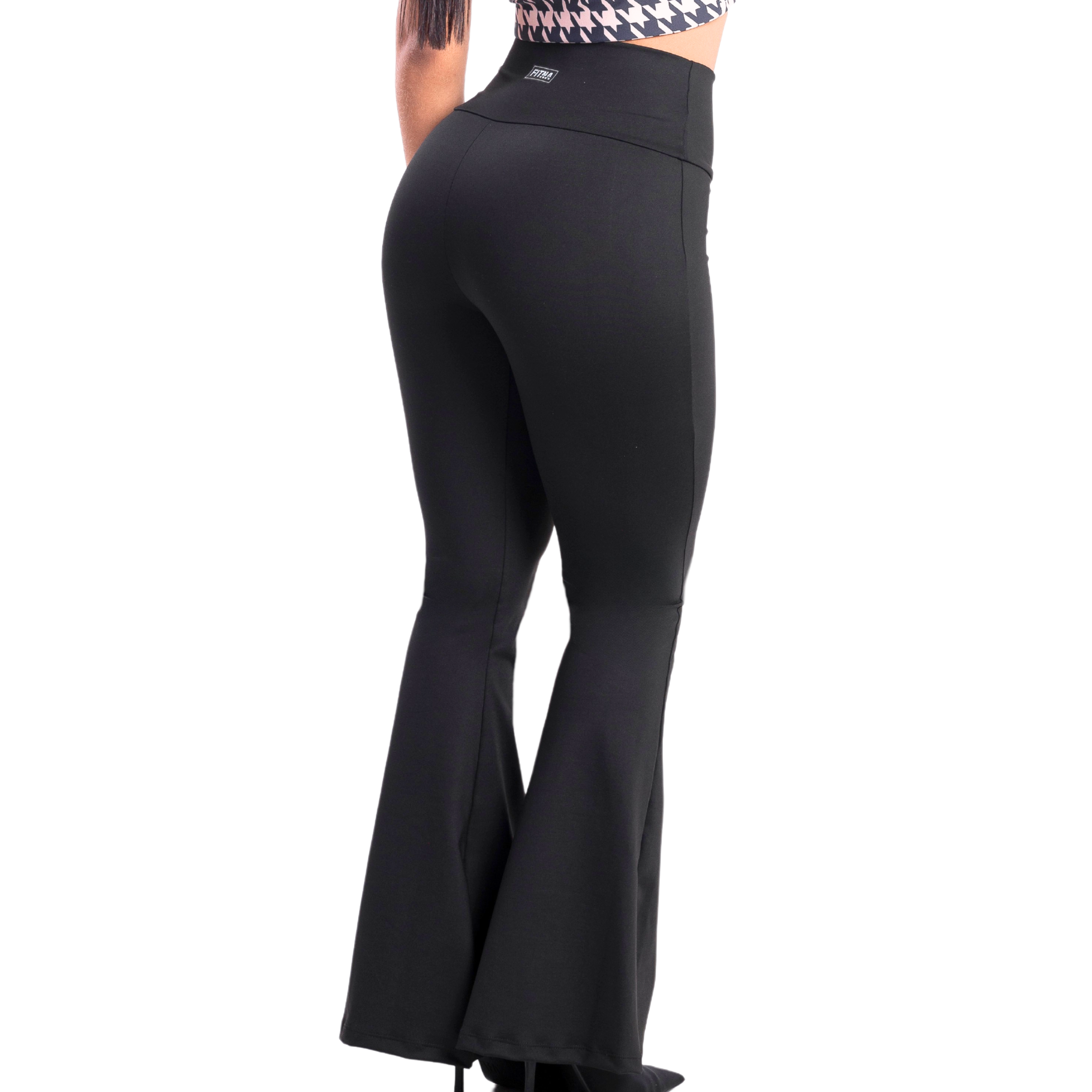 FLARED LYCRA LEGGINGS