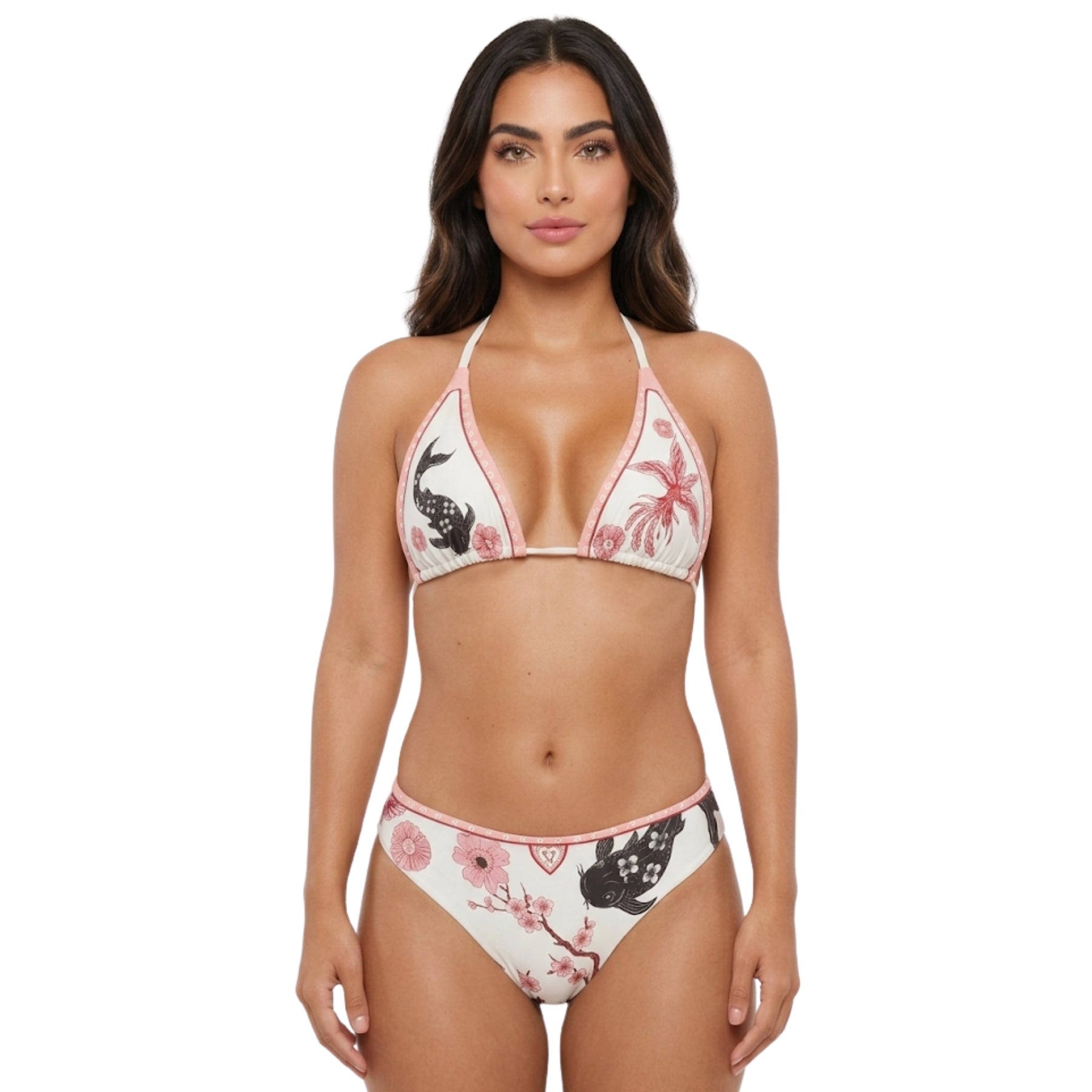 SET KARASU NIGHTGOWN AND SWIMSUIT