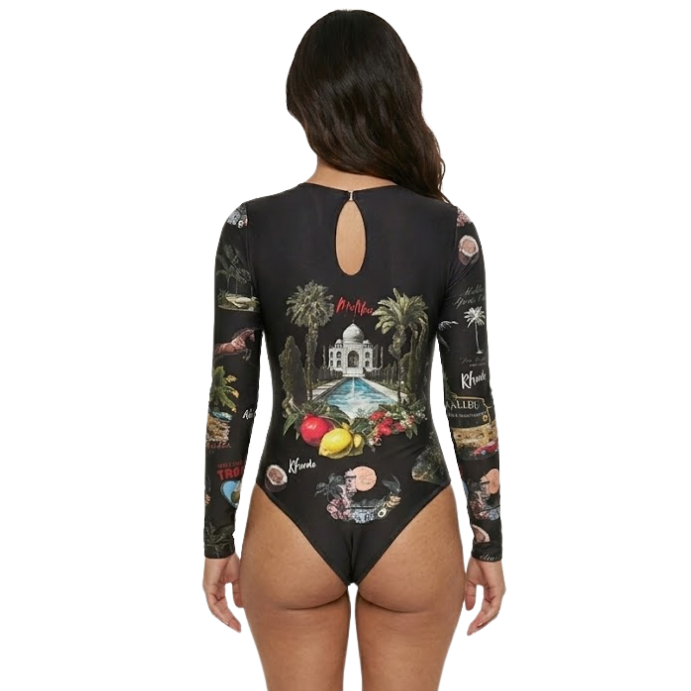 MALIBU BODYSUIT AND SCARF