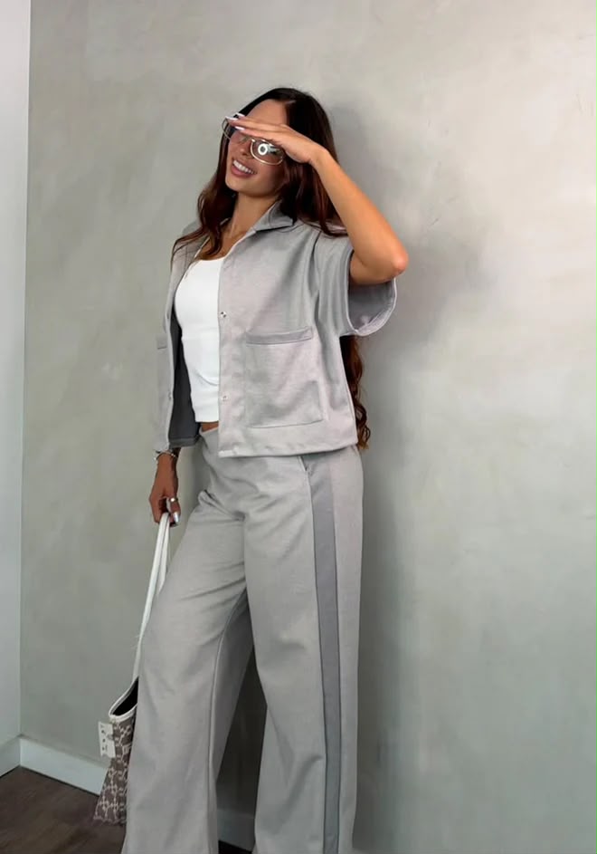SET VIAJERO BARÚ GRIS
